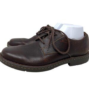 Clarks‎ Mens Stratton Way Brown Leather Brogue Oxford Size 11M